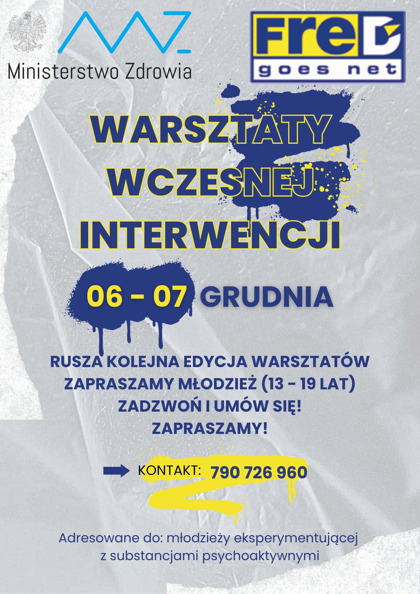 Warsztaty wczesnej interwencji
